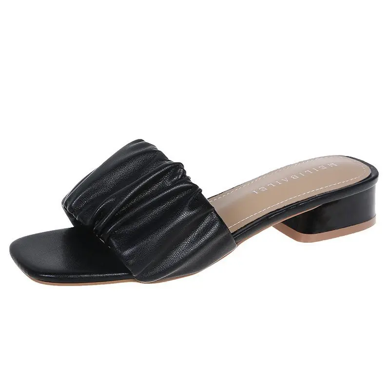 2021 New Arrival Party Casual Women Slippers Sandals Simple Style Square Head Comfortable Fair Style Middle-Heel Woman Shoes
2021 New Arrival Party Casual Women Slippers Sandals Simple Style Square Head Comfortable Fair Style Middle-Heel Woman Shoes