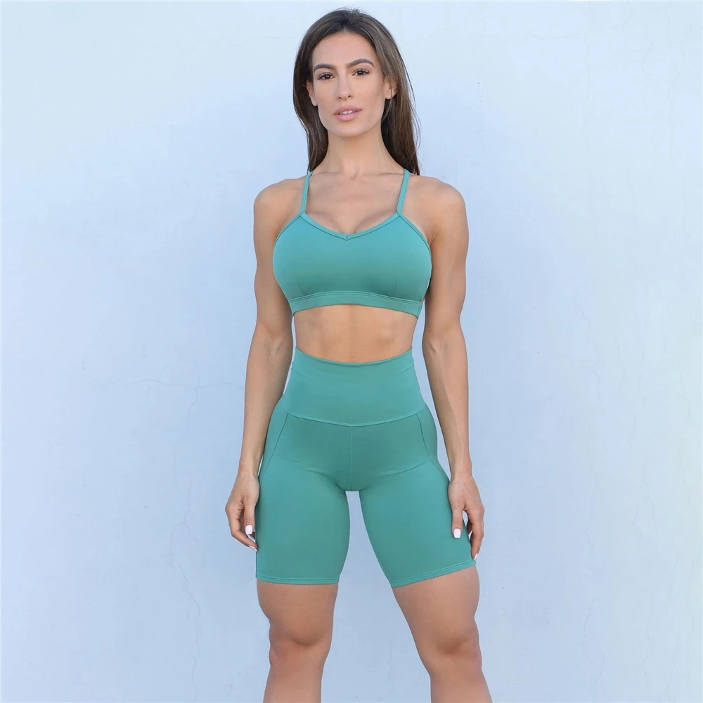 2021 new running Yoga suit vest shorts sports high waist fitness set, As pictures or customized
2021 new running Yoga suit vest shorts sports high waist fitness set, As pictures or customized