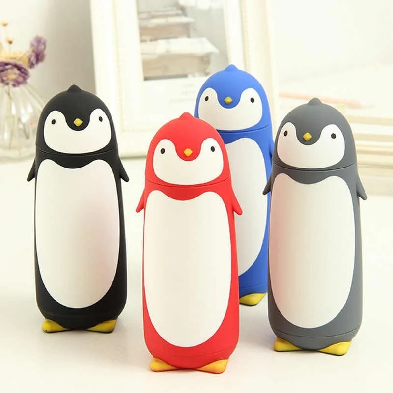 BPA Free Custom Logo Printed eco friendly baby penguin shaped design cartoon water bottle for kids
BPA Free Custom Logo Printed eco friendly baby penguin shaped design cartoon water bottle for kids