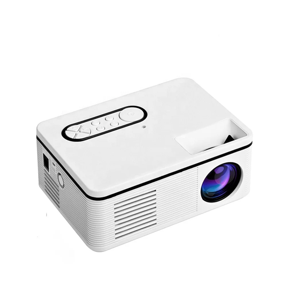 Smallest projector video player home media player built-in speaker Portable mini LED projector
Smallest projector video player home media player built-in speaker Portable mini LED projector