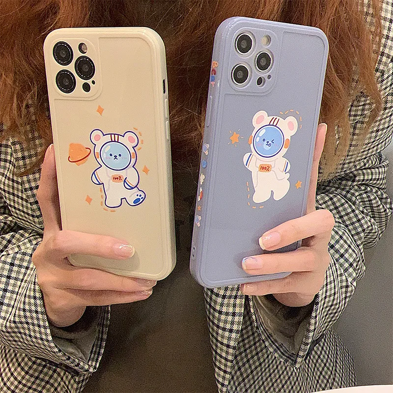 Cute Astronaut Soft Silicone Case For iPhone 11 Pro 12 Mini X XR XS Max SE 2020 7 8 Plus TPU Shockproof Back Cover
Cute Astronaut Soft Silicone Case For iPhone 11 Pro 12 Mini X XR XS Max SE 2020 7 8 Plus TPU Shockproof Back Cover