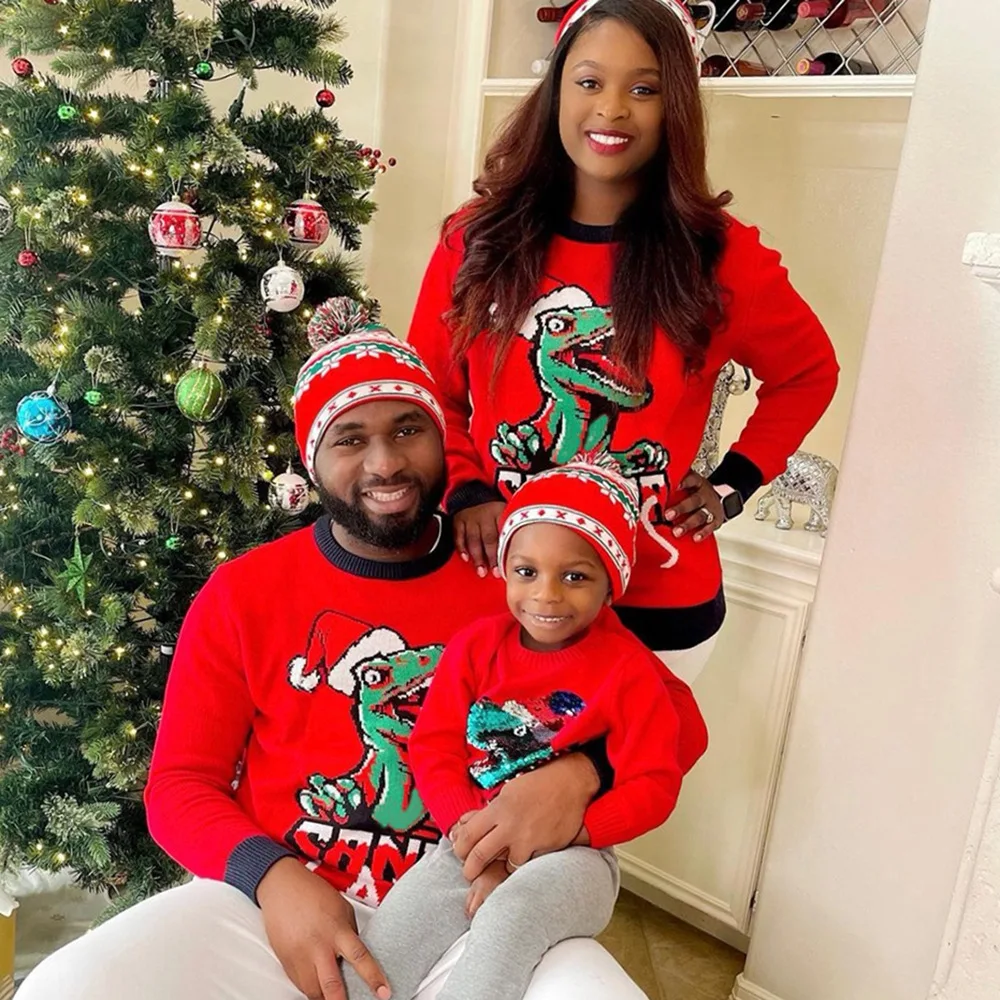 Wholesale 2021 Ugly Christmas Sweater Trending Patchwork Knit Christmas Sweater Funny Fashion Christmas Clothes for Family, Red
Wholesale 2021 Ugly Christmas Sweater Trending Patchwork Knit Christmas Sweater Funny Fashion Christmas Clothes for Family, Red