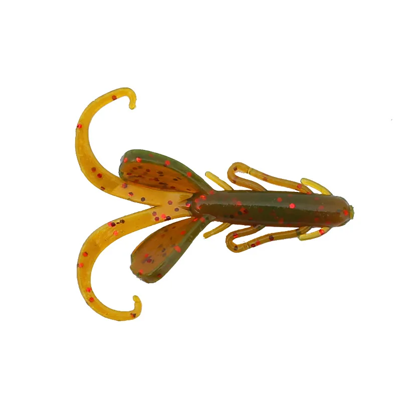4.5cm 1.5g crawfish soft plastic fishing baits tpr craw lure for soft baits, 7 colors
4.5cm 1.5g crawfish soft plastic fishing baits tpr craw lure for soft baits, 7 colors