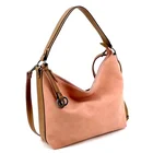Newest fashion custom women luxury handbag soft PU leather casual style high quality PU shoulder bag for shopping