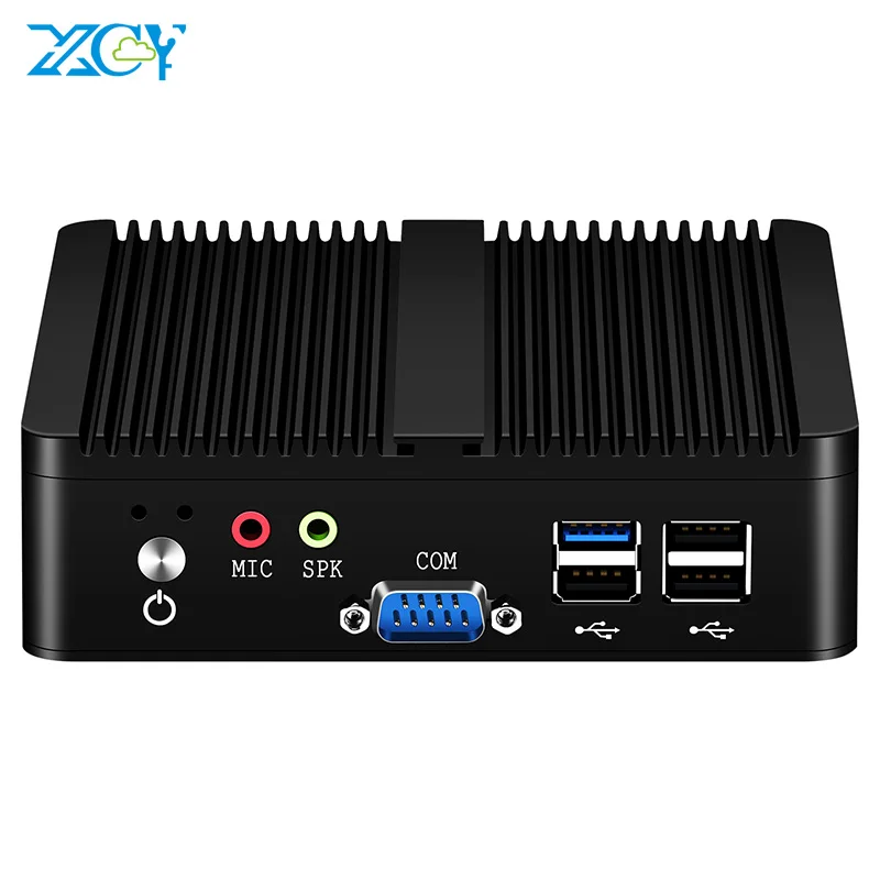 XCY Quad-core Mini PC J2900 WiFi 2*Gigabit Ethernet 2*RS232 4*USB Fanless Industrial Micro Computer
XCY Quad-core Mini PC J2900 WiFi 2*Gigabit Ethernet 2*RS232 4*USB Fanless Industrial Micro Computer