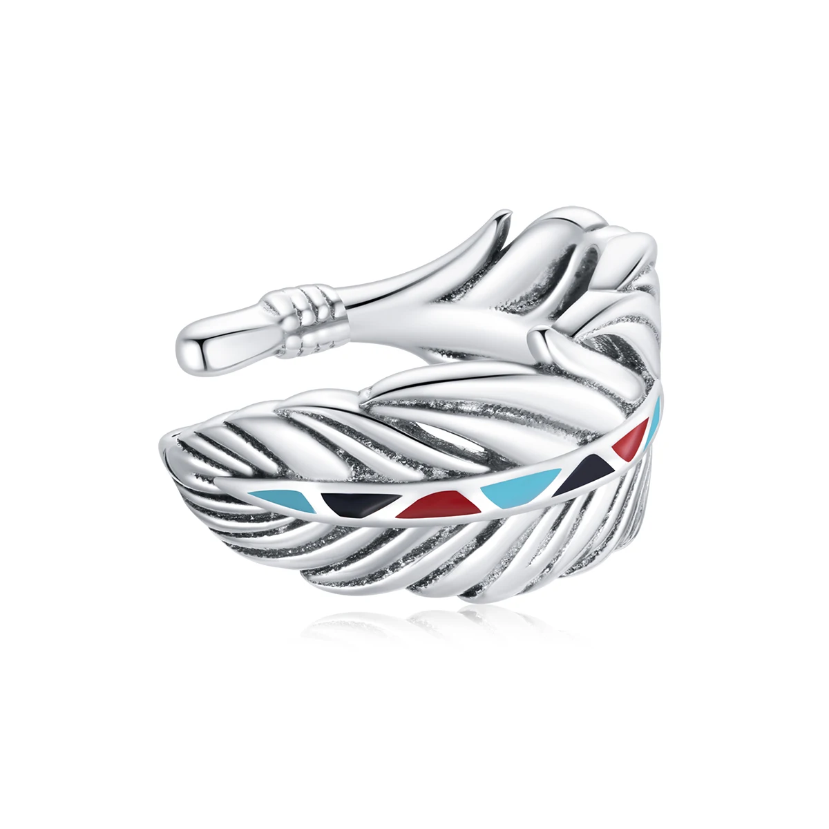 BAMOER 925 Sterling Silver Single Indian Feathers Ear Cuff Earring, Non Pierced Earrings Fashion Jewelry for Women SCE1114
BAMOER 925 Sterling Silver Single Indian Feathers Ear Cuff Earring, Non Pierced Earrings Fashion Jewelry for Women SCE1114