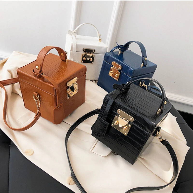 2020 New Leather Stone Pattern Box Design Fashion Women Purses and Handbags Ladies Crossbody Shoulder Bags
2020 New Leather Stone Pattern Box Design Fashion Women Purses and Handbags Ladies Crossbody Shoulder Bags