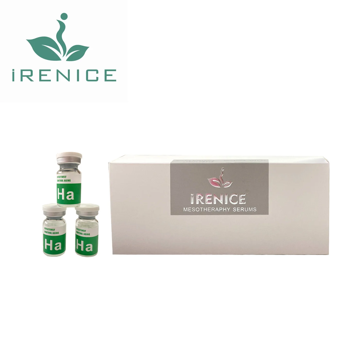 

New packaging 135 HA Mesotherapy Solution for Skin Rejuvenation with 3% Hyaluronic Acid Serum via Meso Gun, Transparent