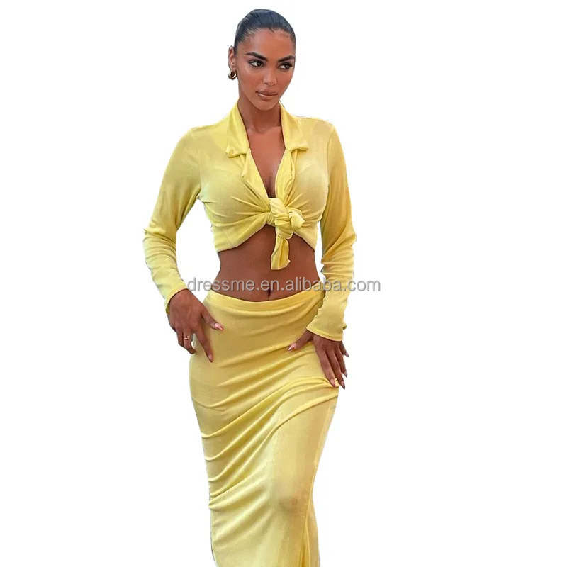 MT170-420 Autumn Dress Sets 2 Piece Sets Womens Elegant Outfits Long Sleeve Wrap Top and Midi Skirts Club Party Matching Sets
MT170-420 Autumn Dress Sets 2 Piece Sets Womens Elegant Outfits Long Sleeve Wrap Top and Midi Skirts Club Party Matching Sets
