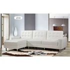 Recliner function L shape sofa cum bed wooden designs