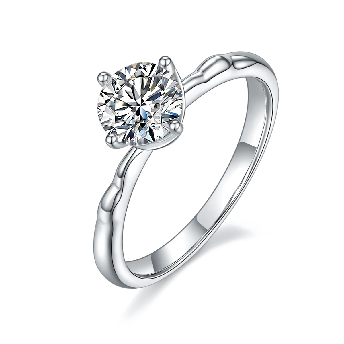 Engagement Rings with Moissanite 1ct 6.5mm High Quality In Stock 925 Sterling Silver Ring Jewelry 18K Gold Plated Ring for Women
Engagement Rings with Moissanite 1ct 6.5mm High Quality In Stock 925 Sterling Silver Ring Jewelry 18K Gold Plated Ring for Women