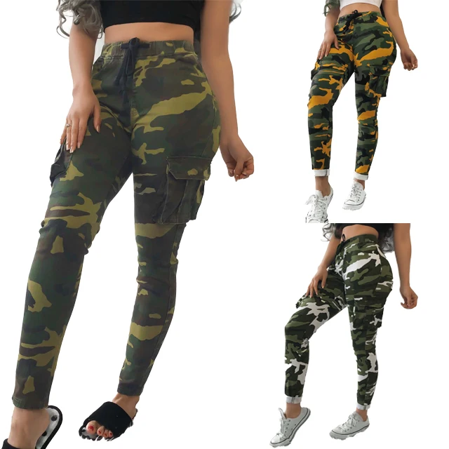 GX3135 wholesale new 2020 summer camouflage pants women fashion cargo pants women casual pants, Picture
GX3135 wholesale new 2020 summer camouflage pants women fashion cargo pants women casual pants, Picture