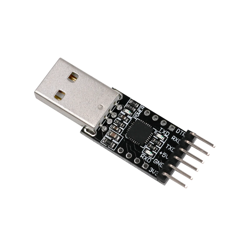 

CP2102 USB 2.0 to TTL UART Module 6Pin Serial Converter STC Replace FT232 Adapter Module 3.3V/5V Power