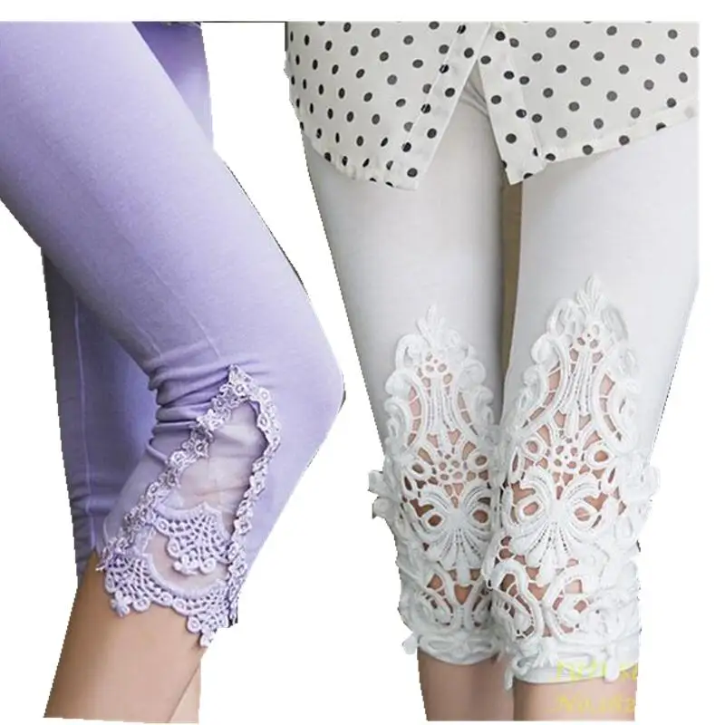 Summer Lace Slim Elastic Cropped Pants Soft Modal Cotton Thin Section Casual All-matches Bottoms Women Capris Leggings, Black,gray,pink,purple,white
Summer Lace Slim Elastic Cropped Pants Soft Modal Cotton Thin Section Casual All-matches Bottoms Women Capris Leggings, Black,gray,pink,purple,white