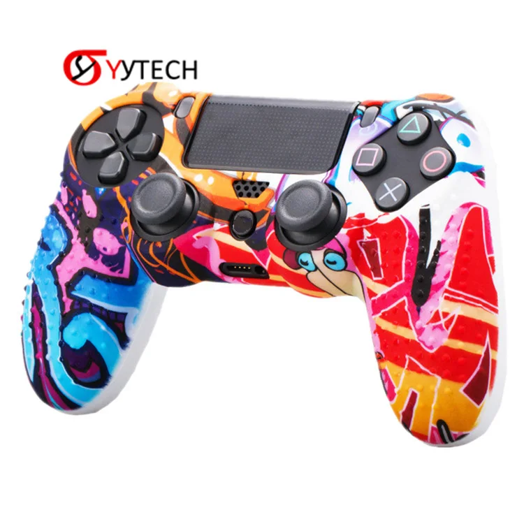 SYYTECH Anti-sweat Protector Skin Controller Covers Non-slip Silicone Cases for PS4 Slim Pro Game Accessories
SYYTECH Anti-sweat Protector Skin Controller Covers Non-slip Silicone Cases for PS4 Slim Pro Game Accessories