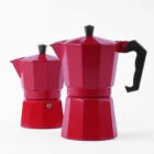 Amazon FDA Certification Promotion Good Price Portable Espresso Aluminum Stove top Coffee Maker Moka Pot