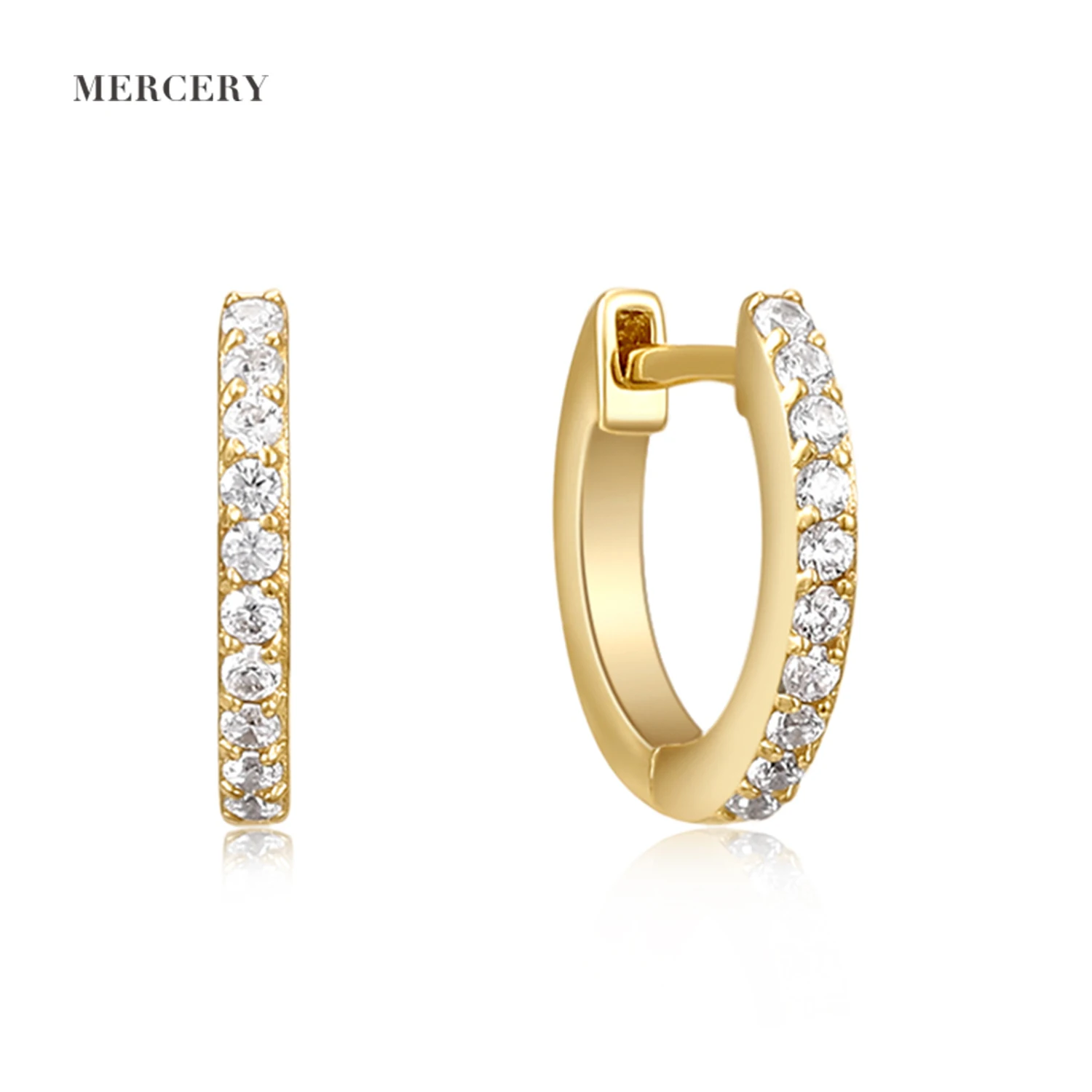 Mercery Fashion Jewelry Set Silver 925 Bright Zircon 14K Gold Plated Hoop Earrings Silver Gemstone Jewelry Women Fine Earring
Mercery Fashion Jewelry Set Silver 925 Bright Zircon 14K Gold Plated Hoop Earrings Silver Gemstone Jewelry Women Fine Earring