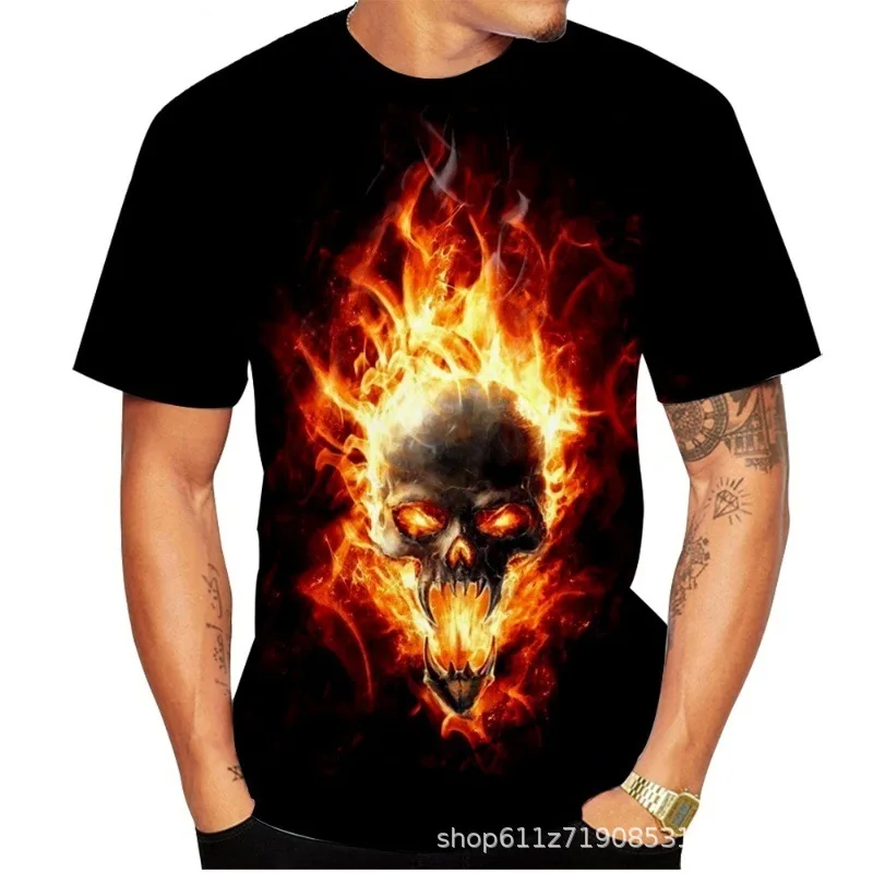 2021 Summer skeleton off-white t-shirt 3D printing men's street fashion bucks shirt round collar short sleeve T-shirt for male
2021 Summer skeleton off-white t-shirt 3D printing men's street fashion bucks shirt round collar short sleeve T-shirt for male
