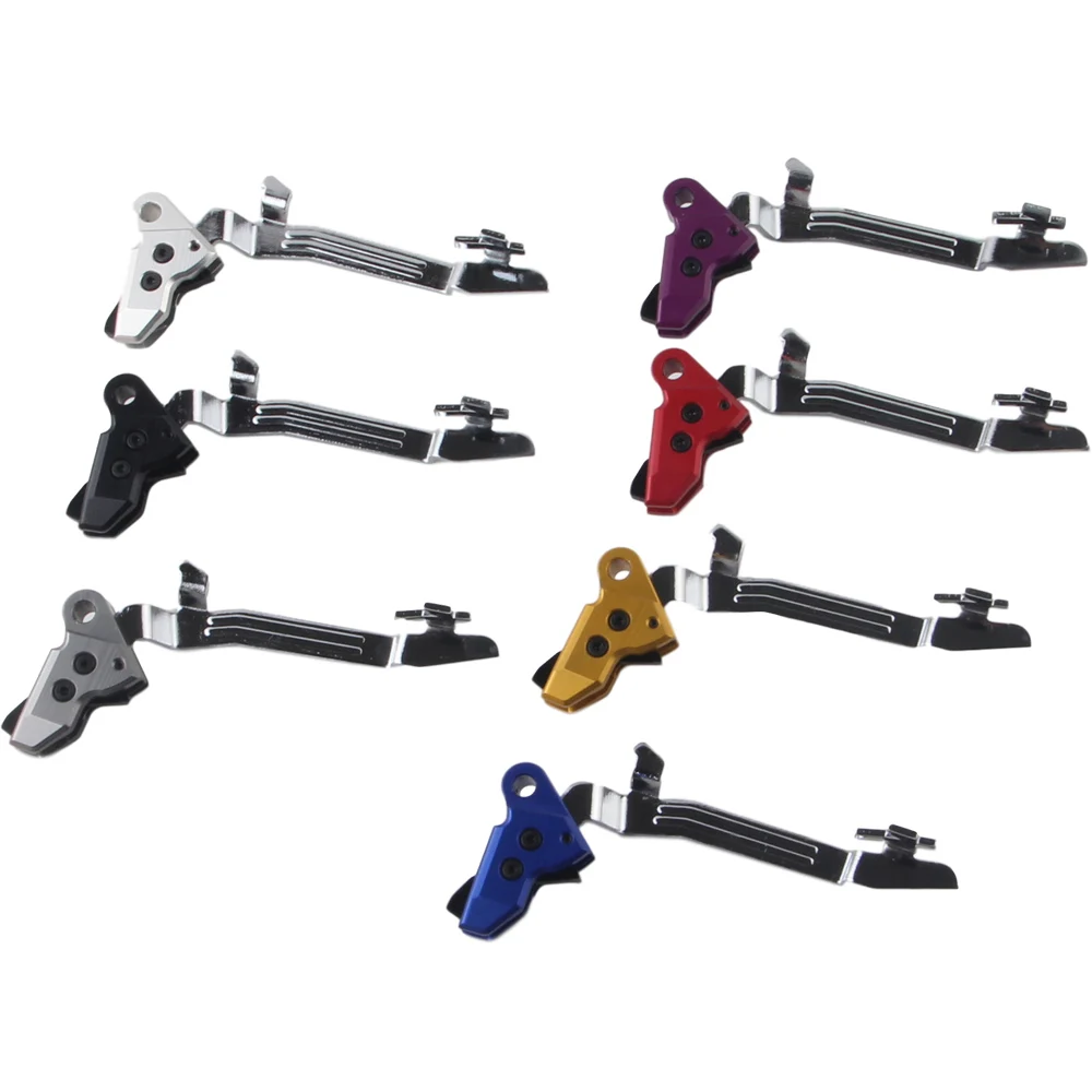 Performance Aluminum Enhanced Flat Tri-ger Shoe fits for Glock GEN 3-4 models 42 43 43X 48 with bar, Black, red, blue, silver, gold, grey, purple
Performance Aluminum Enhanced Flat Tri-ger Shoe fits for Glock GEN 3-4 models 42 43 43X 48 with bar, Black, red, blue, silver, gold, grey, purple