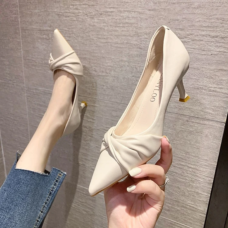 Summer Fashion Cute Black Nude Leather Small Plump Heels For Women Party, Black,beige
Summer Fashion Cute Black Nude Leather Small Plump Heels For Women Party, Black,beige