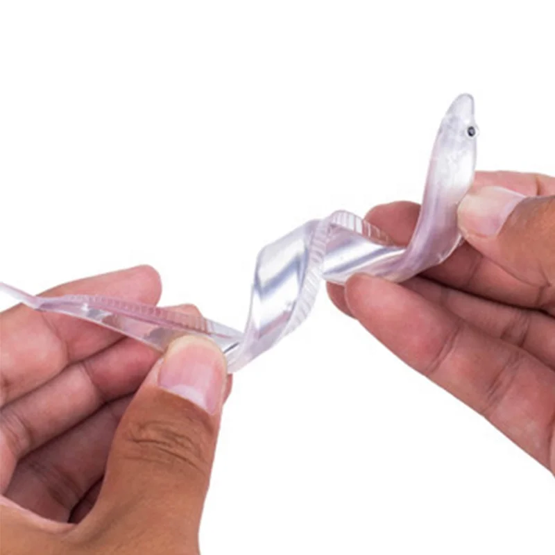 2Pcs/bag Seawater Fishing Lure Boat Soft Bait Transparent Reflector Build White Hairtail Knife Blade Fish Artificial Lure, 01#-04#
2Pcs/bag Seawater Fishing Lure Boat Soft Bait Transparent Reflector Build White Hairtail Knife Blade Fish Artificial Lure, 01#-04#