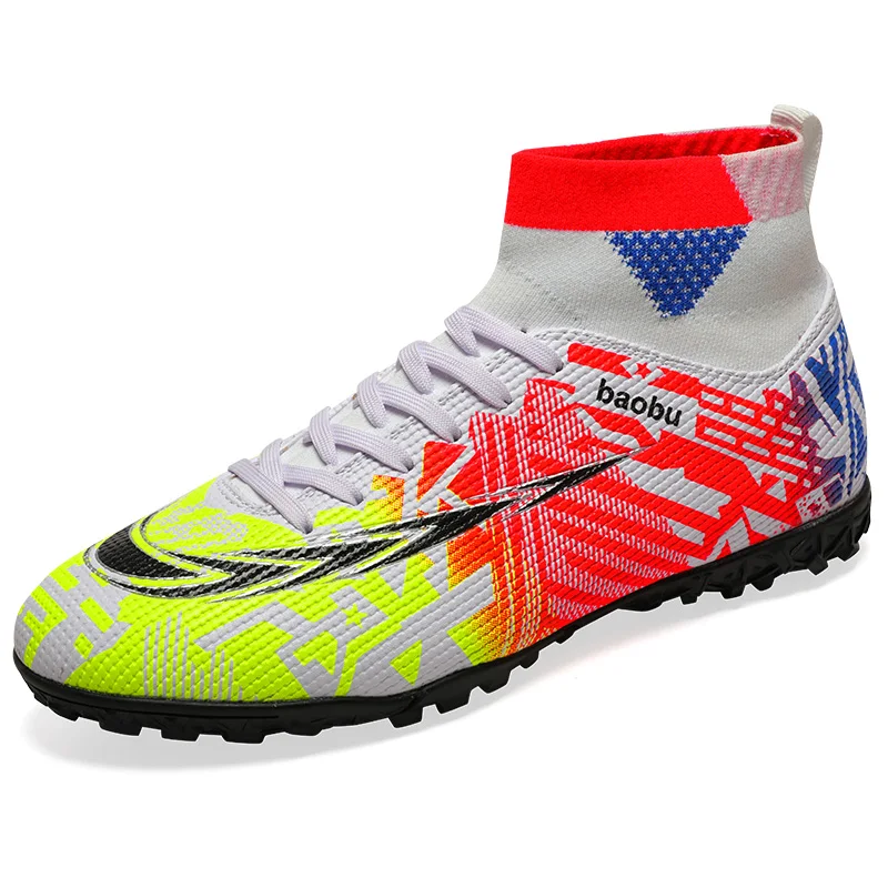 New men's football boots football shoes outdoor training shoes custom design football shoes men's and women's style
New men's football boots football shoes outdoor training shoes custom design football shoes men's and women's style