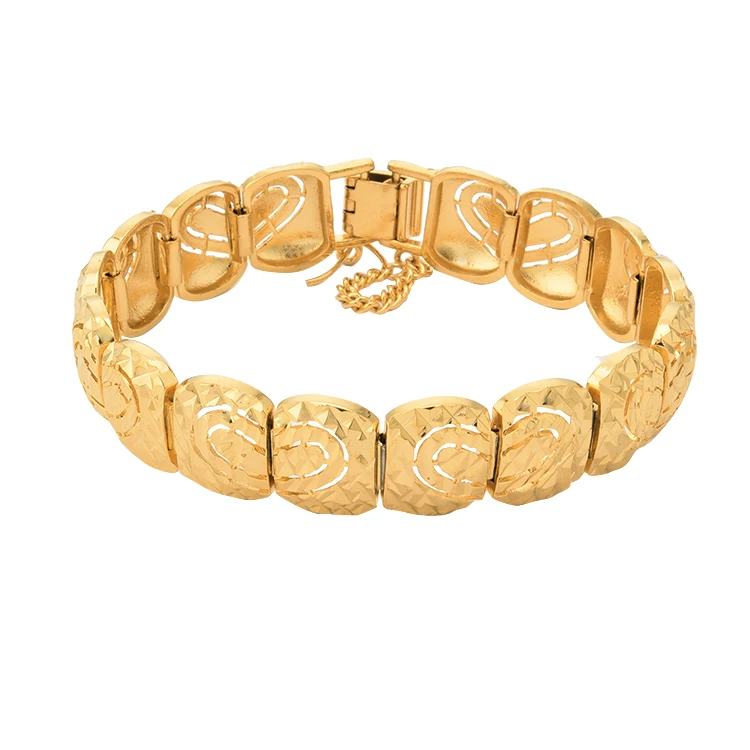 JXX JSL-71-15N Factory Jewelry 24K Gold Plated Chunky Bracelet Women Gold Beautiful Bracelets Women Bracelet, 24k gold color plated
JXX JSL-71-15N Factory Jewelry 24K Gold Plated Chunky Bracelet Women Gold Beautiful Bracelets Women Bracelet, 24k gold color plated