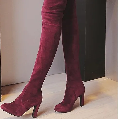 2020 hot sale design boots plus size 43 women shoes block heels stretchy material over the knee women's boots, Black,brown,grey
2020 hot sale design boots plus size 43 women shoes block heels stretchy material over the knee women's boots, Black,brown,grey