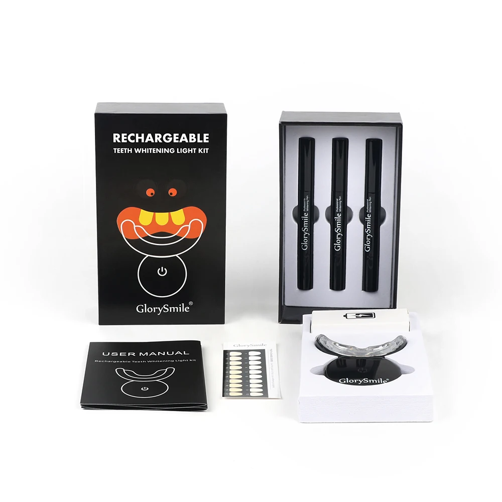 Custom Logo Low Sensitive Gel Durable Rechargeable Led Light Wireless Teeth Whitening Kit New teeth whitening
Custom Logo Low Sensitive Gel Durable Rechargeable Led Light Wireless Teeth Whitening Kit New teeth whitening