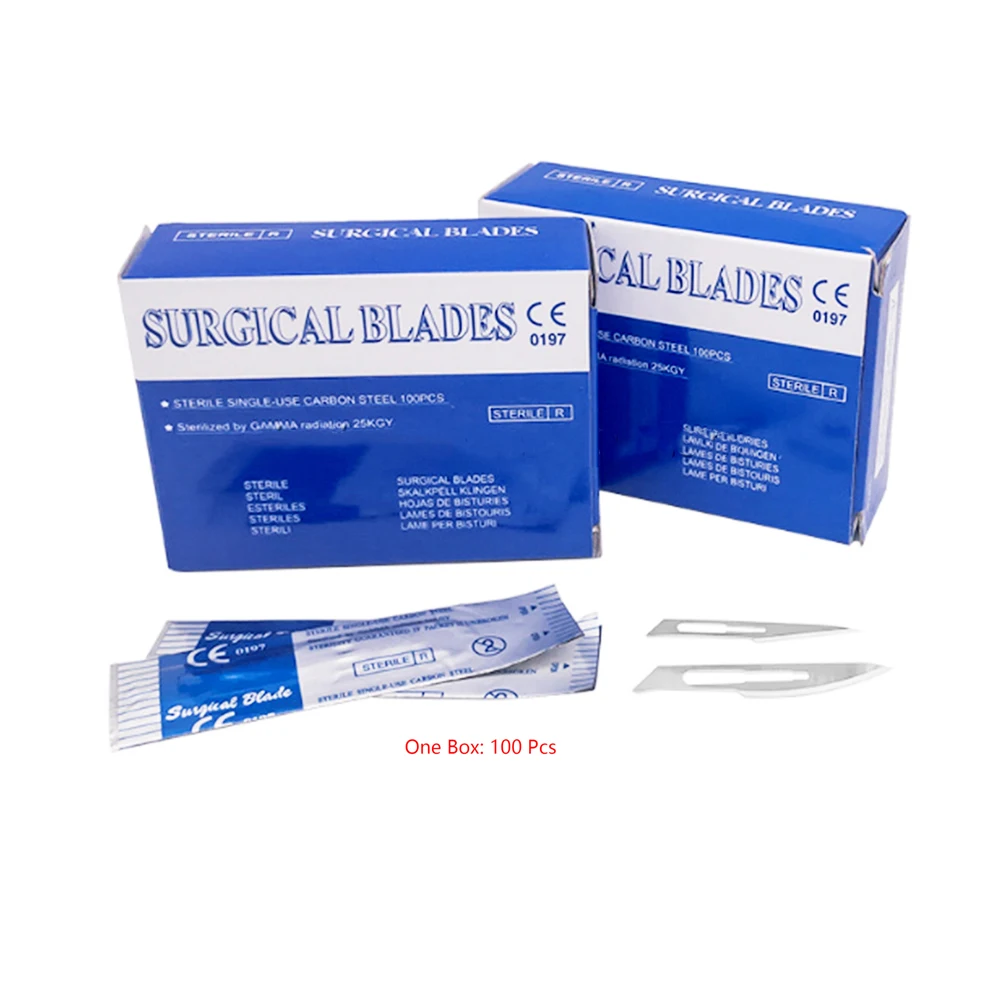 Factory Custom Stainless Steel Surgical Blade Disposable Surgical Tool Blades Plastic Handle Scalpel Blade
Factory Custom Stainless Steel Surgical Blade Disposable Surgical Tool Blades Plastic Handle Scalpel Blade