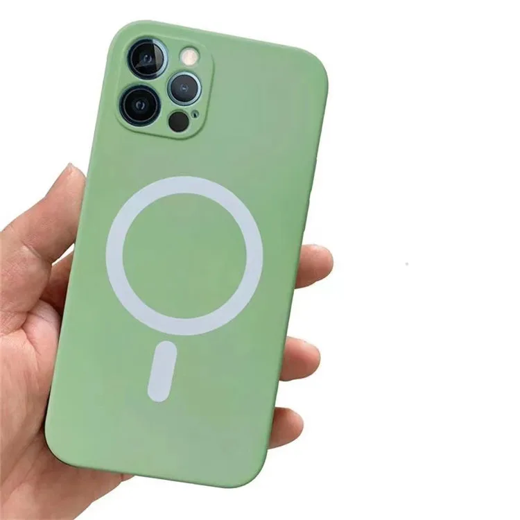 Hot Sale Magnetic 1:1 Square Phone Case For IPhone 13 12 Pro Max Mini For Magsaf Support Wireless Charging Silicone Cover Case
Hot Sale Magnetic 1:1 Square Phone Case For IPhone 13 12 Pro Max Mini For Magsaf Support Wireless Charging Silicone Cover Case