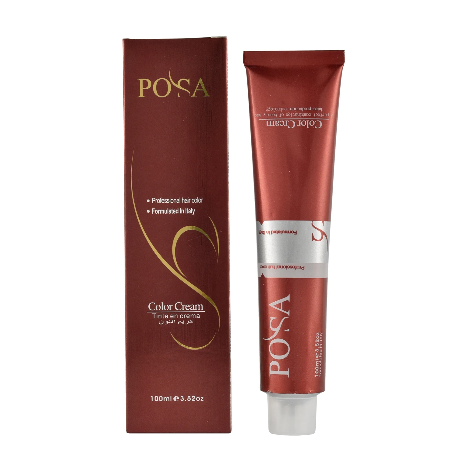 Professional Permanent POSA 100% Cover Grey Hair Color, for Salon Hair Dye Brands Hair Color Dye Cosmetic, Brown
Professional Permanent POSA 100% Cover Grey Hair Color, for Salon Hair Dye Brands Hair Color Dye Cosmetic, Brown