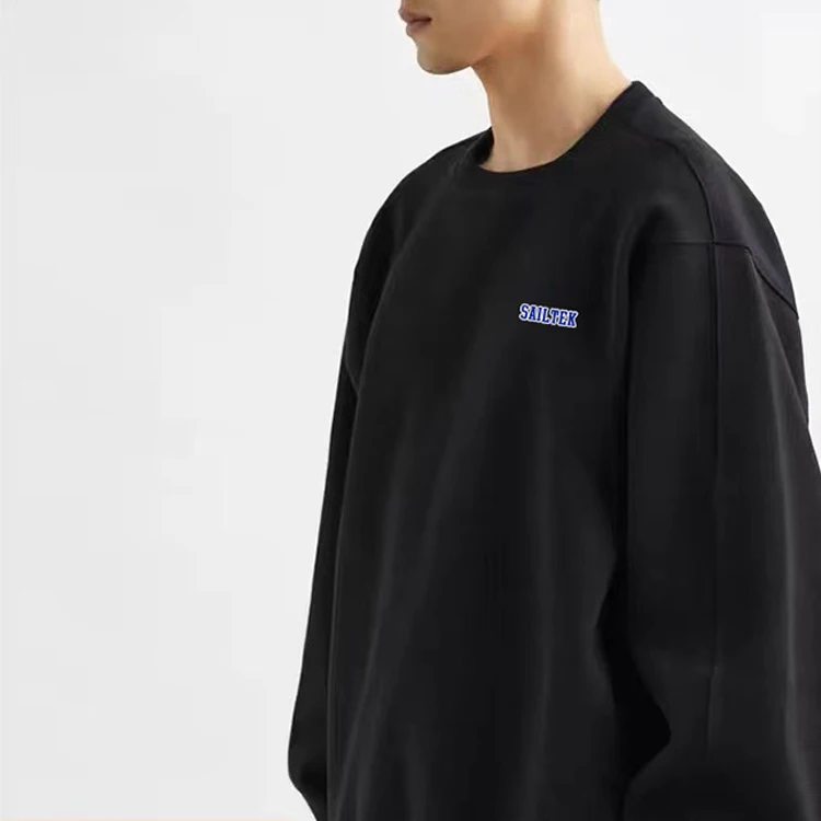 2024 High quality black oversize sweatshirt for men custom logo crewneck sweatshirt men
2024 High quality black oversize sweatshirt for men custom logo crewneck sweatshirt men