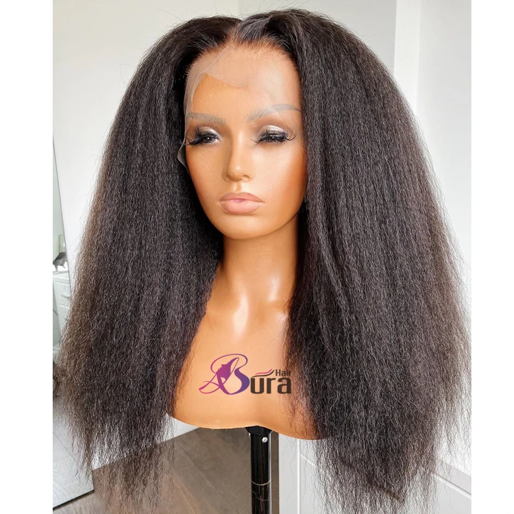 Full Lace Wigs Kinky Straight Human Hair Wigs Bleached Knots Brazilian Human Hair Lace Front Wig
Full Lace Wigs Kinky Straight Human Hair Wigs Bleached Knots Brazilian Human Hair Lace Front Wig