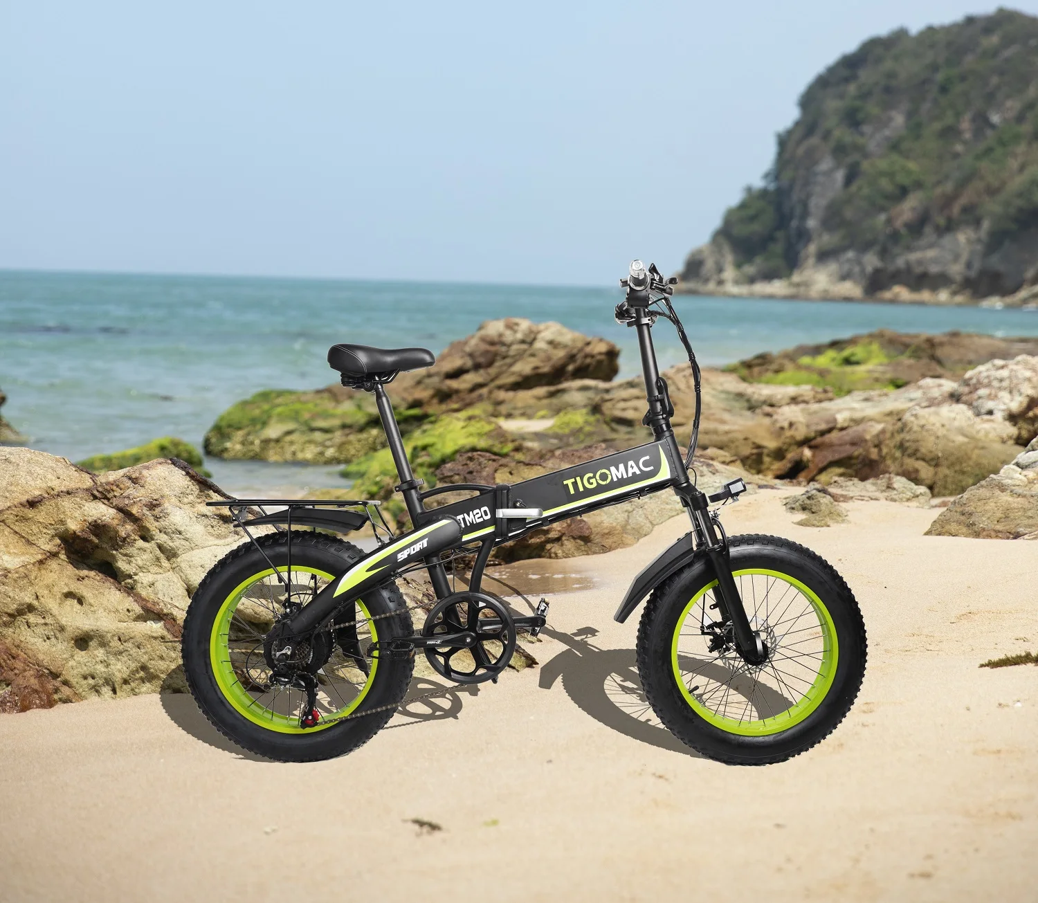 TIGOMAC Affordable 1000W high-power folding electric bicycle with Samsung 12.8AH lithium battery cell
TIGOMAC Affordable 1000W high-power folding electric bicycle with Samsung 12.8AH lithium battery cell
