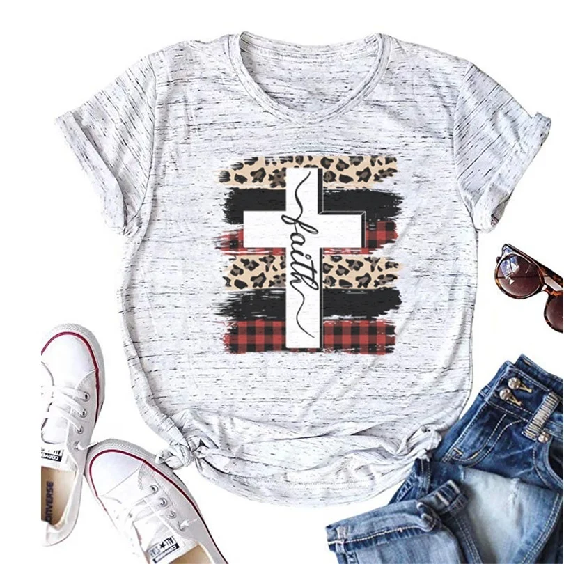 Cowinner Woman Faith T Shirt Short Sleeve Easter Graphic Tee Funny Inspiration Christian Short Sleeve Tops, As pic
Cowinner Woman Faith T Shirt Short Sleeve Easter Graphic Tee Funny Inspiration Christian Short Sleeve Tops, As pic