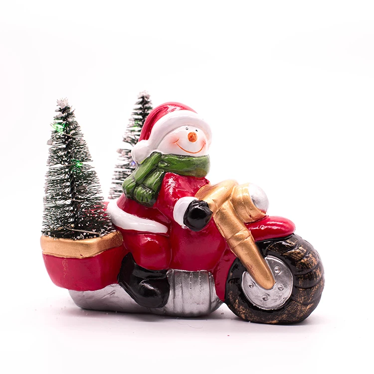 New Design Best Selling Christmas Ceramic Ornaments for Santa Claus