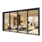 Security Double Glazing Door Aluminum Thermal Break Sliding Doors for Aluminium Sliding Gates