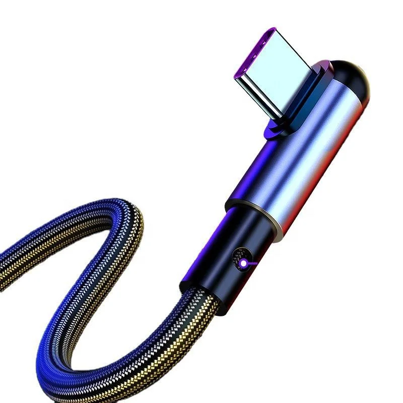 New elbow data cable nylon braided mobile phone charging cable in stock wholesale for i Android TYPE-C Data Cable
New elbow data cable nylon braided mobile phone charging cable in stock wholesale for i Android TYPE-C Data Cable
