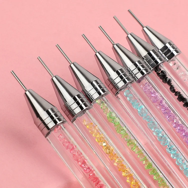 Rhinestone Handle Nail Art Bead Dotting Pen 7 PCS Nail Beauty Manicure Pen Double Head Nail Art Care Tools
Rhinestone Handle Nail Art Bead Dotting Pen 7 PCS Nail Beauty Manicure Pen Double Head Nail Art Care Tools