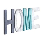 Fashiional Simple Multicolor Design Decoration small Wooden Alphabet Letters