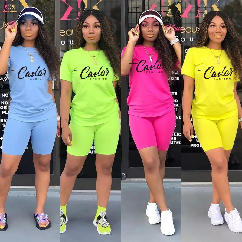 custom logo biker sleeve shirt woman 2 set custom short sets women two piece women's summer shorts
custom logo biker sleeve shirt woman 2 set custom short sets women two piece women's summer shorts
