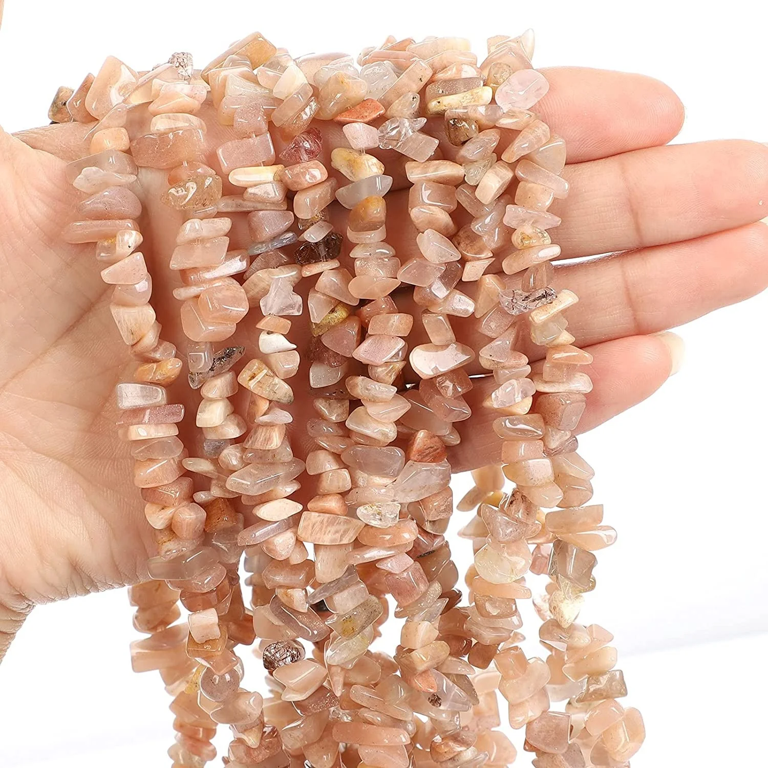 Irregular Crystal Sun Stone Chips Stone Beads Natural Gemstone Beads Kit DIY Bracelet Necklace Earring Jewelry Making Supplies
Irregular Crystal Sun Stone Chips Stone Beads Natural Gemstone Beads Kit DIY Bracelet Necklace Earring Jewelry Making Supplies