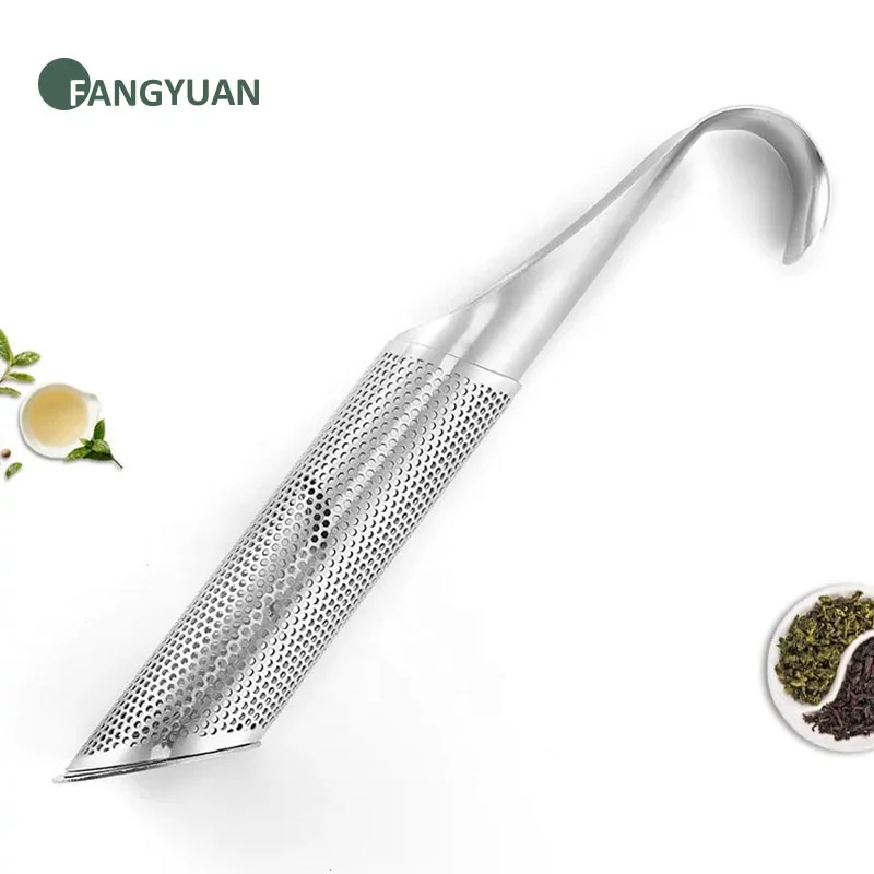 FANGYUAN new arrival pipe shape stainless steel 304 loose leaf tea infuser stick filter
FANGYUAN new arrival pipe shape stainless steel 304 loose leaf tea infuser stick filter