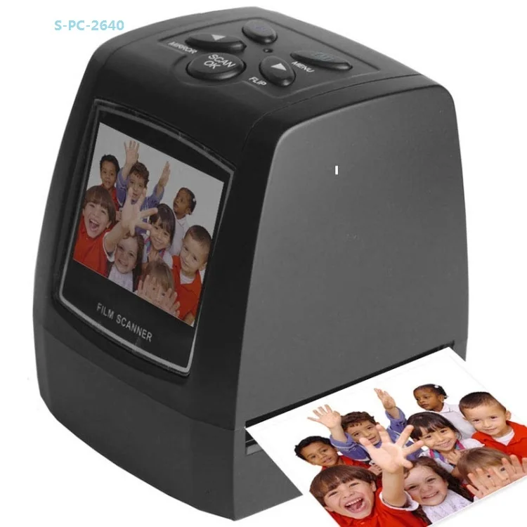 Factory Price USB 2.0 35mm Film Scanners Negative Photo Printer 5MP 2.36 inch TFT LCD Screen Film Scanner
Factory Price USB 2.0 35mm Film Scanners Negative Photo Printer 5MP 2.36 inch TFT LCD Screen Film Scanner