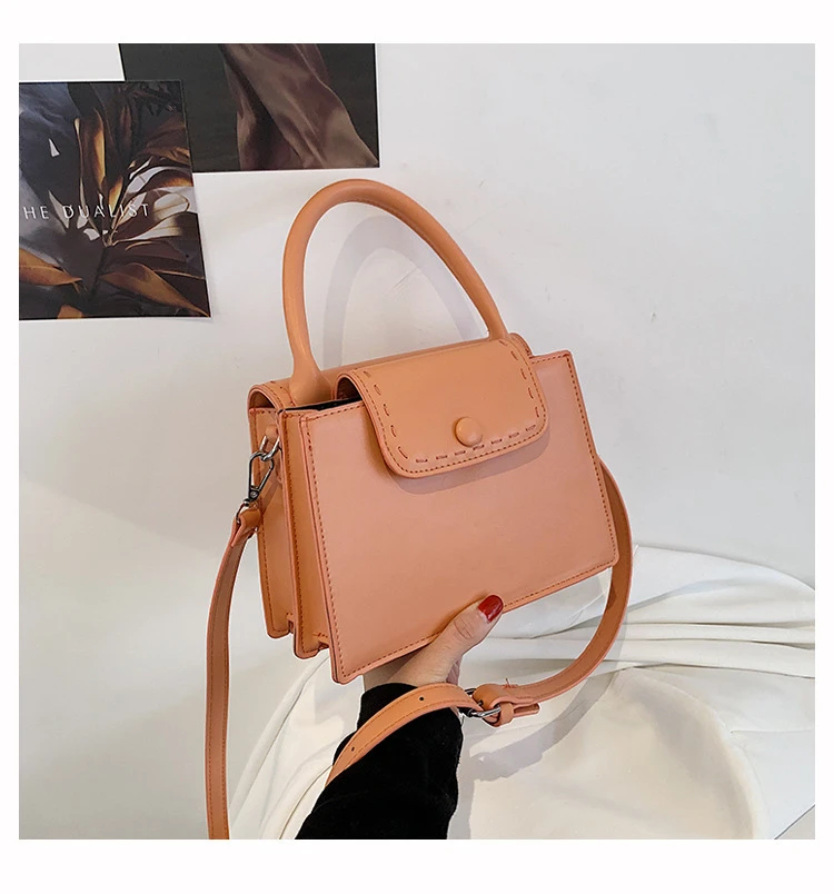 Snap Crossbody bags Pure color handbag simplicity Fashion all-match womens crossbody shoulder bag, Customized color
Snap Crossbody bags Pure color handbag simplicity Fashion all-match womens crossbody shoulder bag, Customized color