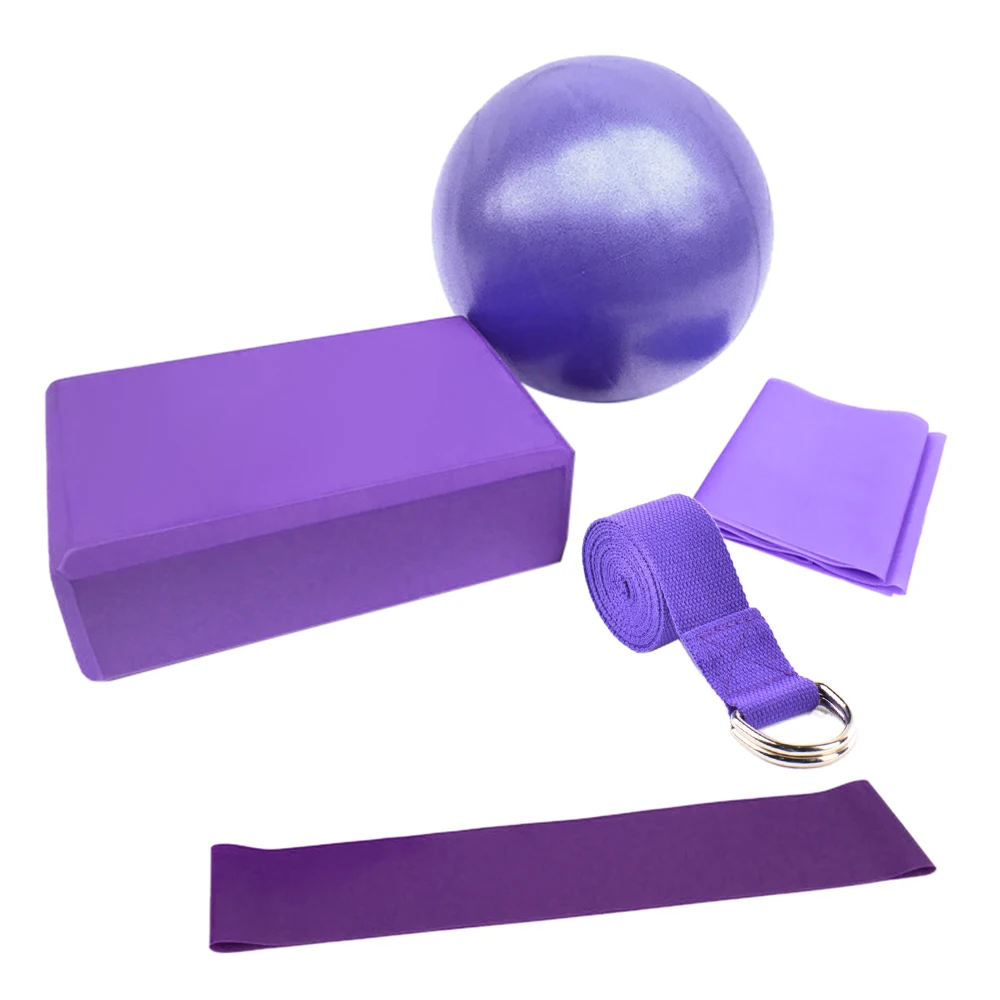 5pcs Equipment Set Gymnastic Fitness Pilates Ball Balance Exercise Yoga Blocks Resistance Loop Band
5pcs Equipment Set Gymnastic Fitness Pilates Ball Balance Exercise Yoga Blocks Resistance Loop Band