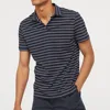 YanLu Popular Pique Polo shirt Breathable Dry Fit Polo shirts Customized Logo Muti-color Polo Shirt Stripe