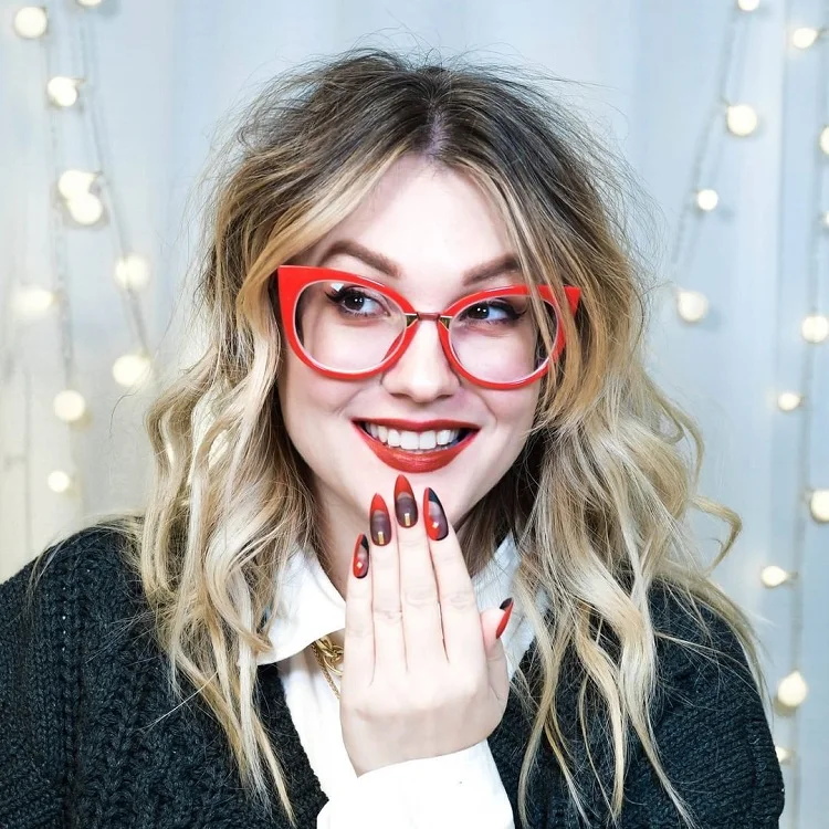 Lovely Elegant Girls Full Rim Plastic Cat Eye Pink Red Frame with Ladder Shaped Temple Optical Eyeglasses, 5 colors
Lovely Elegant Girls Full Rim Plastic Cat Eye Pink Red Frame with Ladder Shaped Temple Optical Eyeglasses, 5 colors