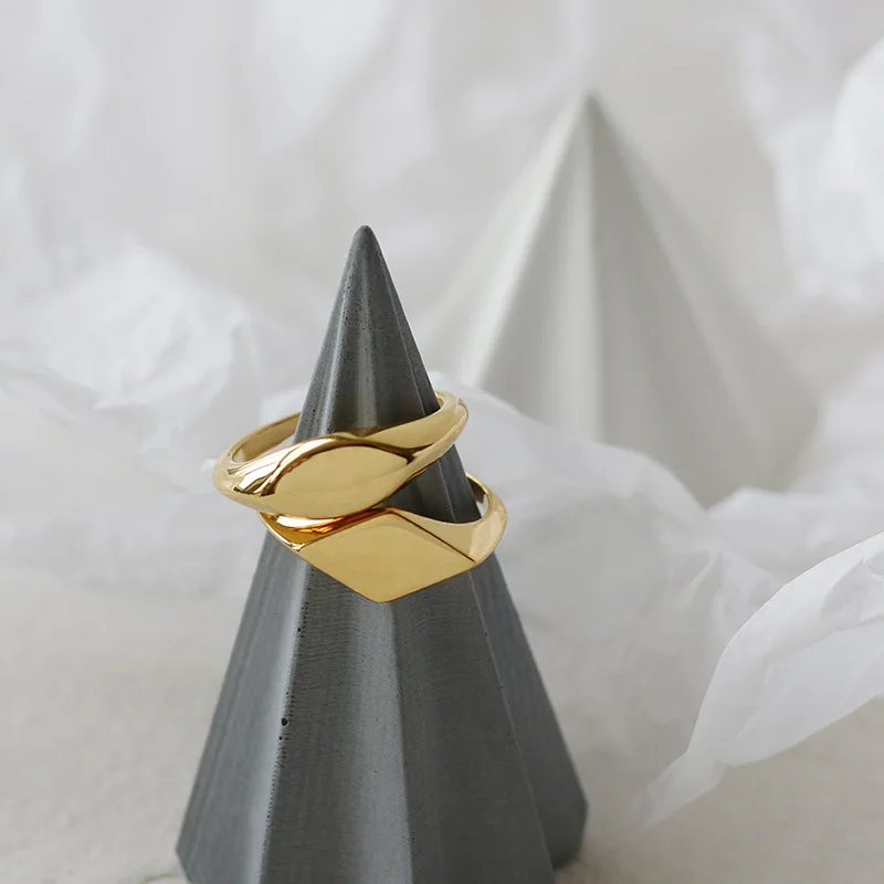 Hot Selling Fashion 18 k Gold Vermeil Stainless Steel Finger Rings Women's 14K 18K Gold Plated Ring Jewelry
Hot Selling Fashion 18 k Gold Vermeil Stainless Steel Finger Rings Women's 14K 18K Gold Plated Ring Jewelry